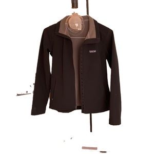 Patagonia water repellent black coat size Small